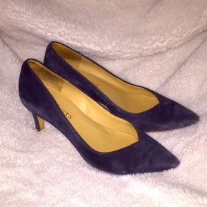 Talbots Blue Suede Shoes - Pumps